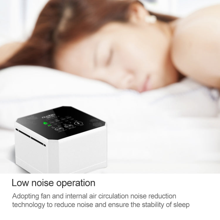 Nobico J008 Air Purifier Home Desktop Negative Ion Mini Purifier(Brown) - Air Purifiers & Accessories by nobico | Online Shopping South Africa | PMC TechLife | Buy Now Pay Later Mobicred