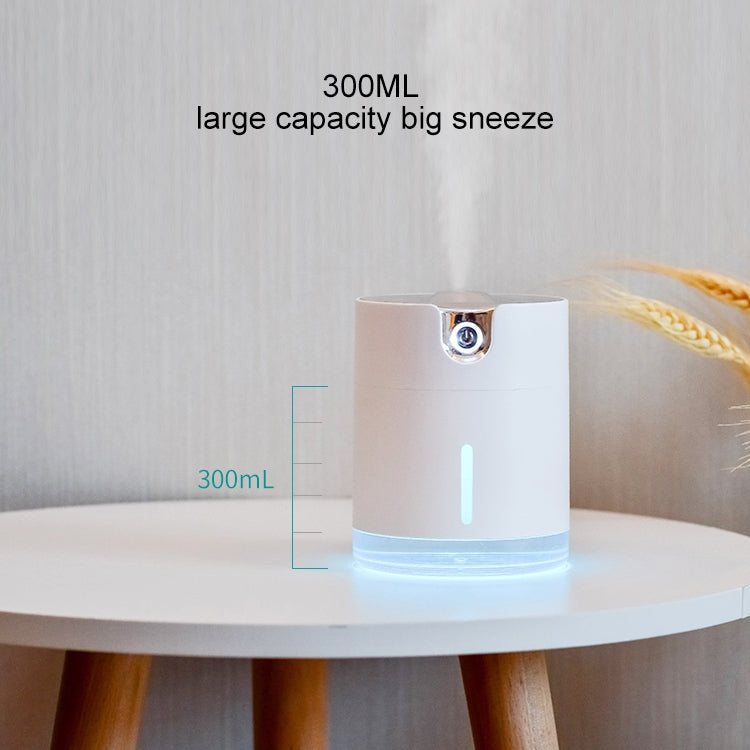 WT-H16 USB Charging Water Pattern Atomizing Humidifier with Colorful Night Lights, Water Tank Capacity: 300mL (Blue) - free shipping - PMC TechLife - Order now!
