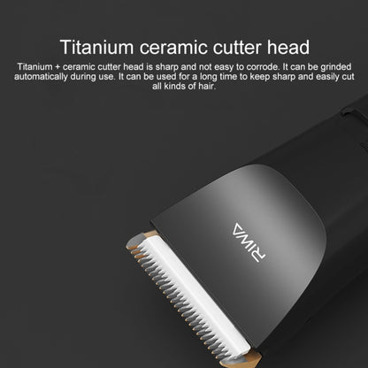 Original Xiaomi Youpin RIWA Electric Hair Clipper RE-6110 Full Body Washing Rechargeable Variable Speed Hair Trimmer(Green) - Hair Trimmer by Xiaomi | Online Shopping South Africa | PMC Jewellery | Buy Now Pay Later Mobicred