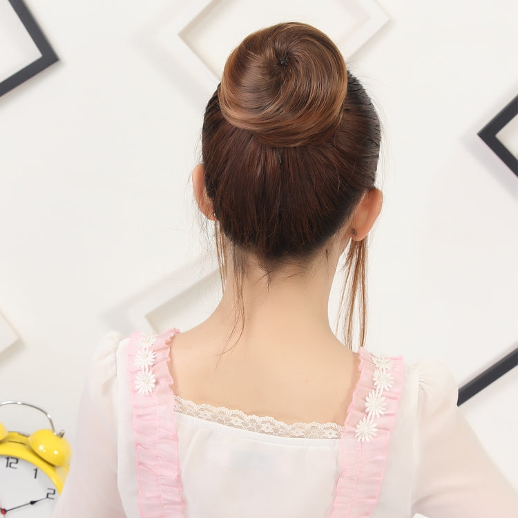 Wig Bun Flower Shape Hair Package Hair Disk(Chestnut) - free shipping - PMC TechLife - Order now!