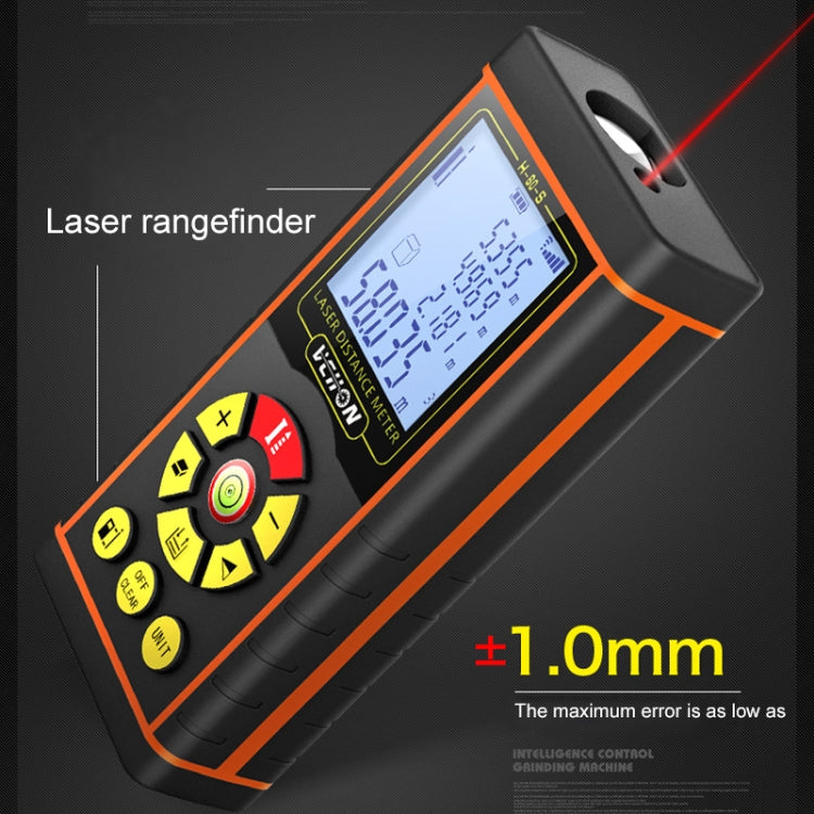 VCHON 100m Handheld Rechargeable Voice Laser Rangefinder High Precision Infrared Room Measuring Instrument Electronic Laser Ruler - Laser Rangefinder by PMC Jewellery | Online Shopping South Africa | PMC Jewellery | Buy Now Pay Later Mobicred