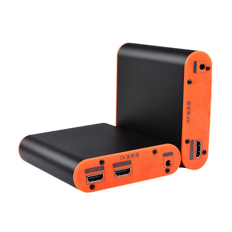 OPT882 HDMI Extender (Receiver & Sender) Fiber Optic Extender , Transmission Distance: 20KM (UK Plug) - Amplifier by PMC TechLife | Online Shopping South Africa | PMC TechLife | Buy Now Pay Later Mobicred