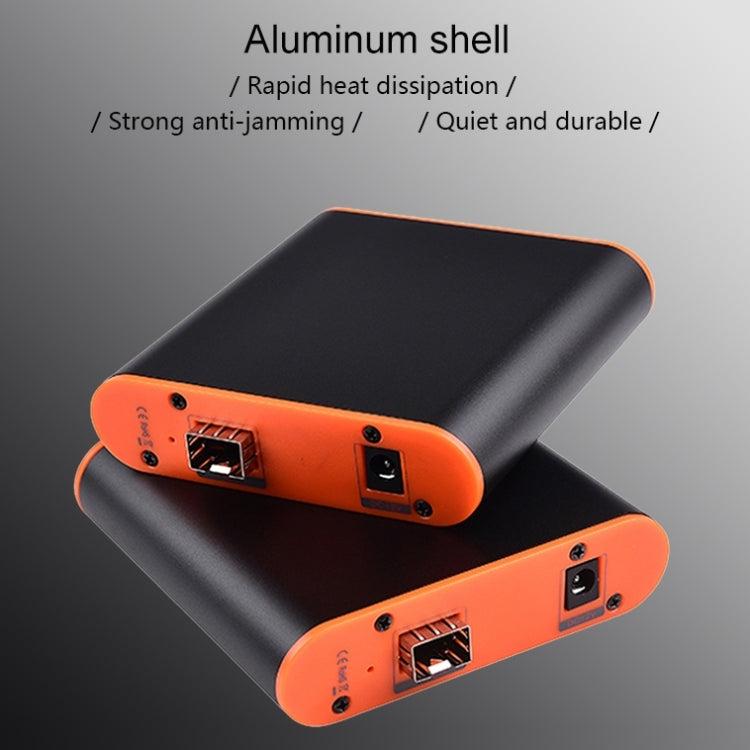 OPT882 HDMI Extender (Receiver & Sender) Fiber Optic Extender , Transmission Distance: 20KM (UK Plug) - Amplifier by PMC TechLife | Online Shopping South Africa | PMC TechLife | Buy Now Pay Later Mobicred