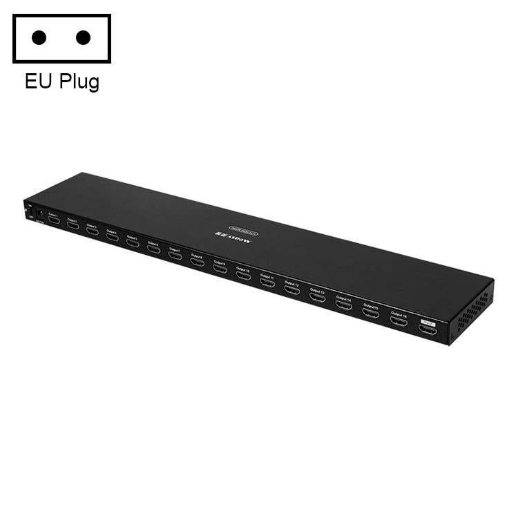 Measy SPH116 1 to 16 4K HDMI 1080P Simultaneous Display Splitter(EU Plug) - Splitter by Measy | Online Shopping South Africa | PMC Jewellery | Buy Now Pay Later Mobicred