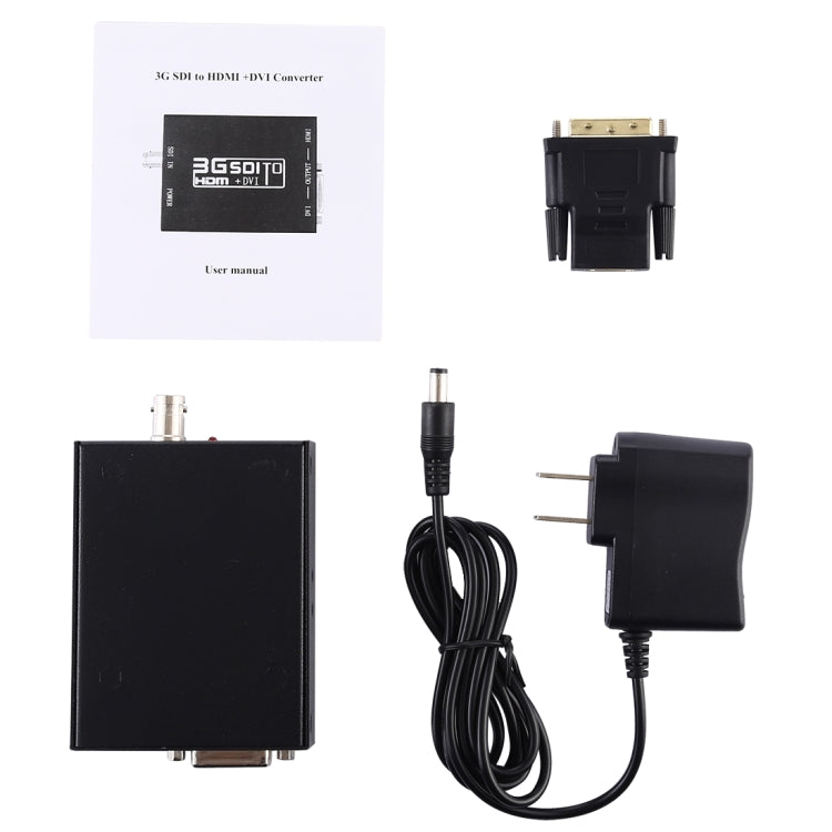 NEWKENG NK-A8 3G SDI to HDMI + DVI Converter - Converter & Adapter by PMC Jewellery | Online Shopping South Africa | PMC Jewellery | Buy Now Pay Later Mobicred