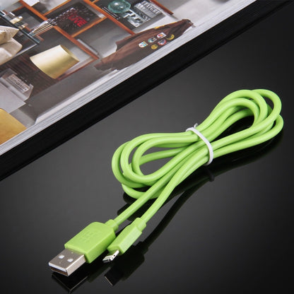 HAWEEL 1m High Speed 35 Cores 8 Pin to USB Sync Charging Cable for iPhone, iPad(Green) - Normal Style Cable by PMC Jewellery | Online Shopping South Africa | PMC Jewellery | Buy Now Pay Later Mobicred