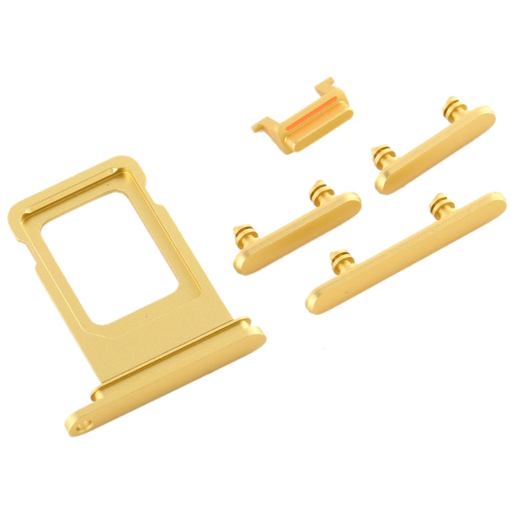 SIM Card Tray + Side Key for iPhone 11(Yellow) - free shipping - PMc TechLife - Order now!