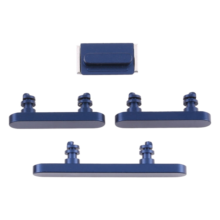 Power Button and Volume Control Button for iPhone 12 Mini(Blue) - Metal Parts by PMc TechLife | Online Shopping South Africa | PMc TechLife | Buy Now Pay Later Mobicred