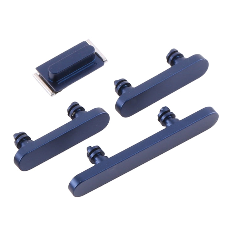 Power Button and Volume Control Button for iPhone 12 Mini(Blue) - Metal Parts by PMc TechLife | Online Shopping South Africa | PMc TechLife | Buy Now Pay Later Mobicred