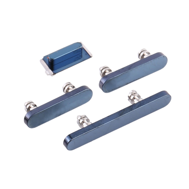 Power Button and Volume Control Button for iPhone 12 Pro Max(Blue) - Side Key & Card Tray by PMc TechLife | Online Shopping South Africa | PMc TechLife | Buy Now Pay Later Mobicred