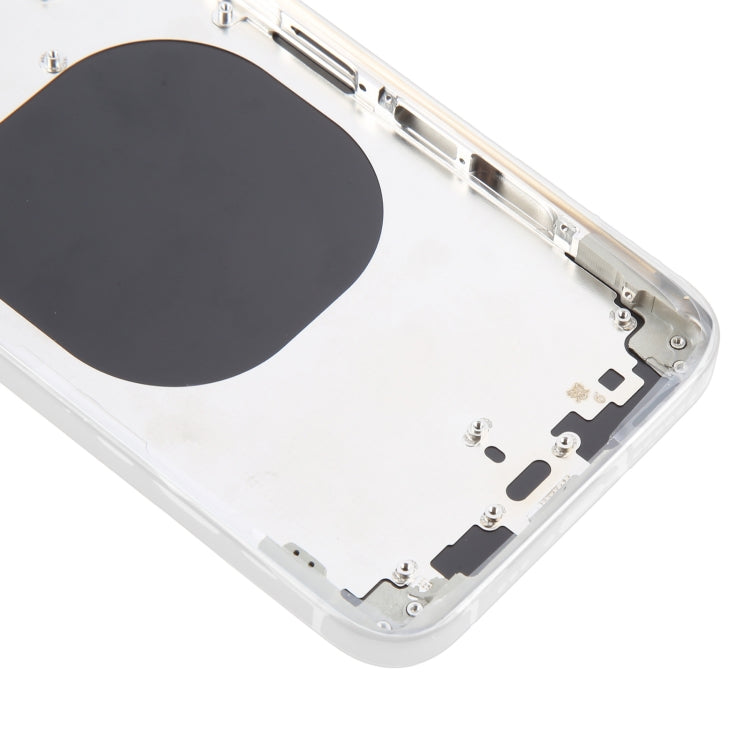 Back Cover with Appearance Imitation of iP15 Pro for iPhone XS(White) - Back Cover by PMC Jewellery | Online Shopping South Africa | PMC Jewellery | Buy Now Pay Later Mobicred