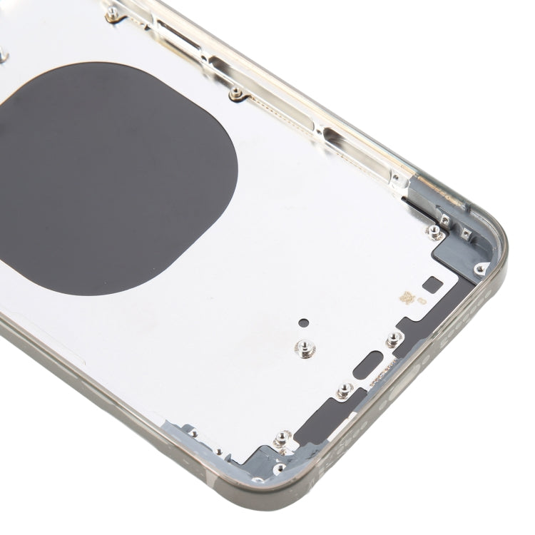 Back Cover with Appearance Imitation of iP15 Pro Max for iPhone XS Max(Titanium) - free shipping - PMC Jewellery - Order now!