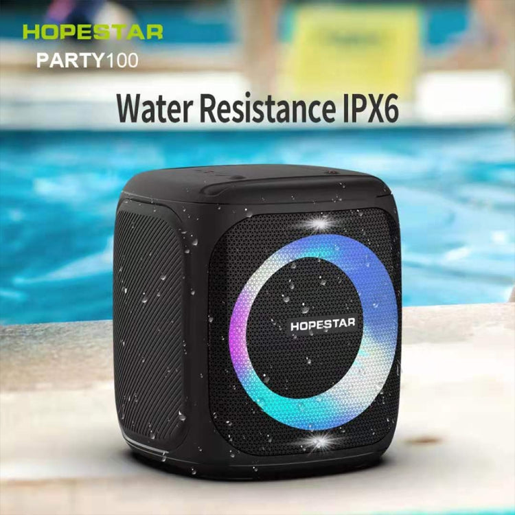 HOPESTAR Party100 Bluetooth 5.0 Portable Waterproof Wireless Bluetooth Speaker with Mobile Charging Function (Green) - free shipping - PMC Jewellery - Order now!