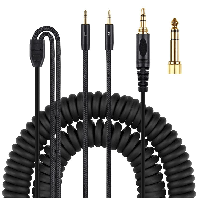 ZS0228 Headphone Audio Cable for HIFIMAN HE400i HE560 1000 (Black) - Headset Accessories by PMC TechLife | Online Shopping South Africa | PMC TechLife