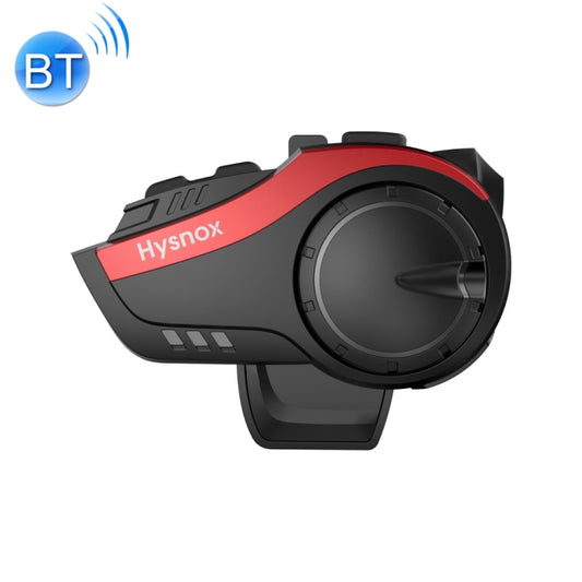 Hysnox HY-02 Bluetooth 5.0 Motorcycle Helmet Headset 2000M 6 Riders Intercom Headset (Red) - Motorcycle Walkie Talkie by PMC Jewellery | Online Shopping South Africa | PMC Jewellery | Buy Now Pay Later Mobicred