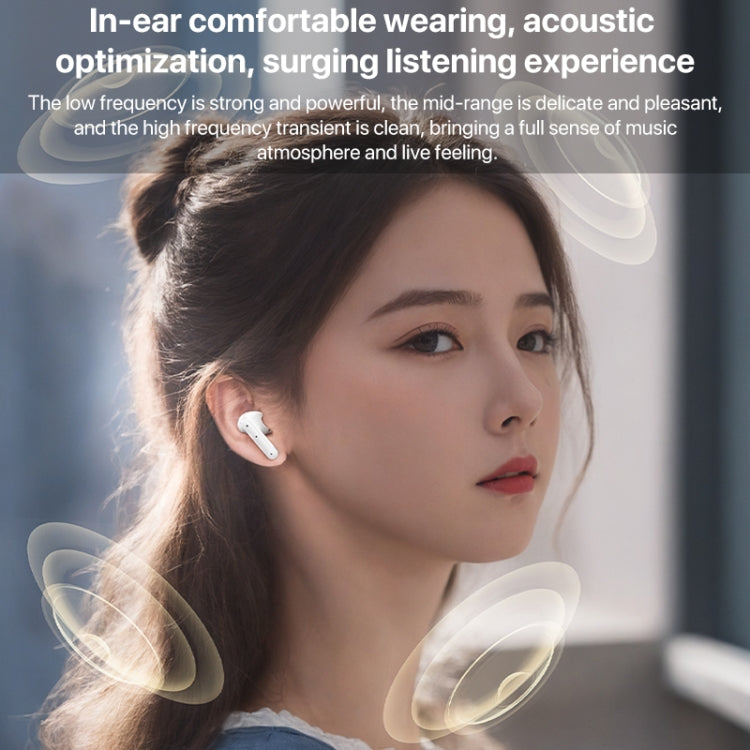 Yesido TWS28 ANC+ENC Dual Noise Reduction Smart TWS Wireless Bluetooth Earphone (White) - TWS Earphone by Yesido | Online Shopping South Africa | PMC Jewellery | Buy Now Pay Later Mobicred