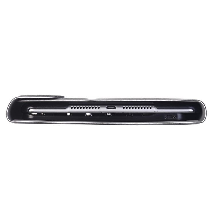 A05 Bluetooth 3.0 Ultra-thin ABS Detachable Bluetooth Keyboard Leather Tablet Case for iPad mini 5, with Holder(Black) - For iPad mini by PMC TechLife | Online Shopping South Africa | PMC TechLife