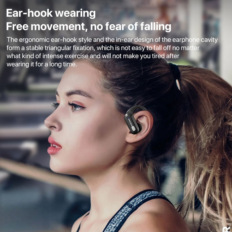 Lenovo Erazer XT60 Pro Bluetooth 5.3 Ear-mounted Sports Wireless Bluetooth Earphone (White) - Bluetooth Earphone by Lenovo | Online Shopping South Africa | PMC Jewellery | Buy Now Pay Later Mobicred