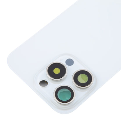 For iPhone 16 Pro Max Original Glass Battery Back Cover with Camera Lens Cover + MagSafe Magnet(White) -  by PMC Jewellery | Online Shopping South Africa | PMC Jewellery | Buy Now Pay Later Mobicred