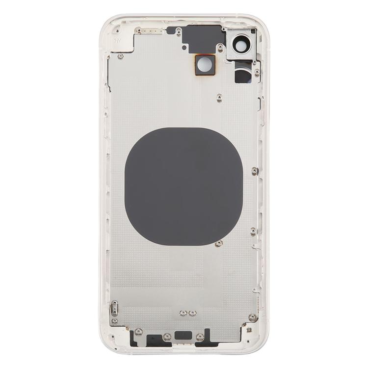 Back Cover with Appearance Imitation of iP16 for iPhone XR(White) - Back Cover by PMC TechLife | Online Shopping South Africa | PMC TechLife | Buy Now Pay Later Mobicred