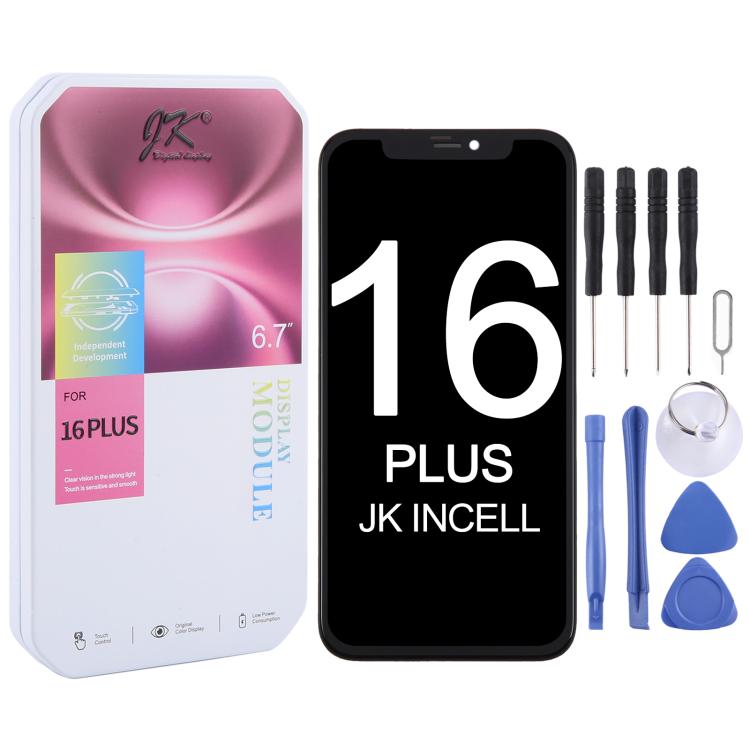 JK incell LCD Screen For iPhone 16 Plus - free shipping - PMC TechLife - Order now!