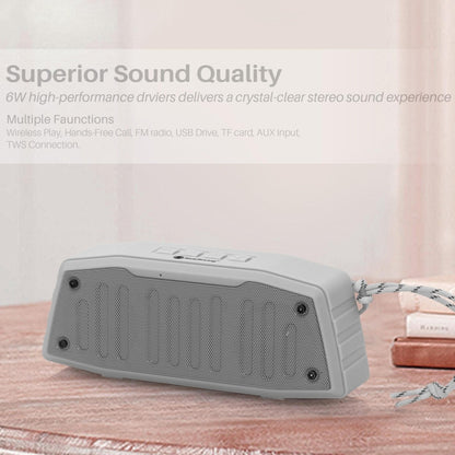 NewRixing NR-4019 Outdoor Portable Bluetooth Speaker with Hands-free Call Function, Support TF Card & USB & FM & AUX (Red) - Desktop Speaker by NewRixing | Online Shopping South Africa | PMC Jewellery | Buy Now Pay Later Mobicred