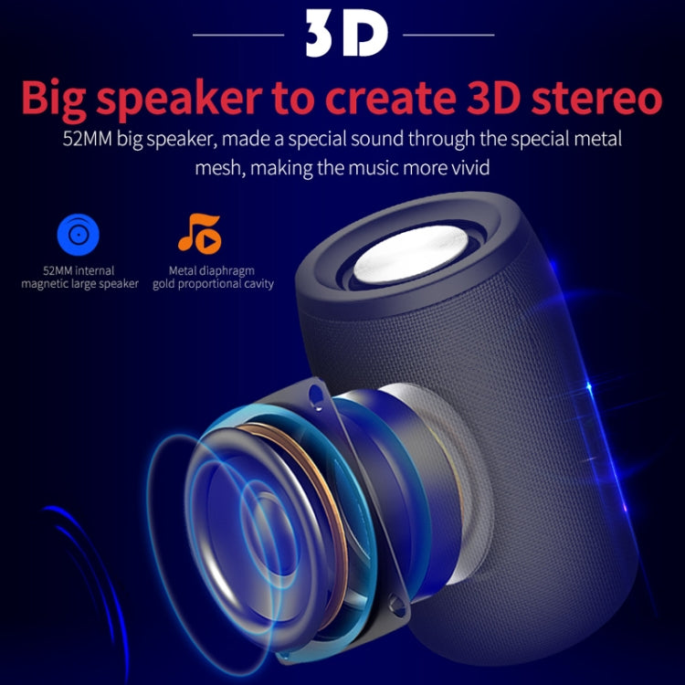 ZEALOT S32 5W HiFi Bass Wireless Bluetooth Speaker, Support Hands-free / USB / AUX(Black) - Desktop Speaker by ZEALOT | Online Shopping South Africa | PMC TechLife | Buy Now Pay Later Mobicred