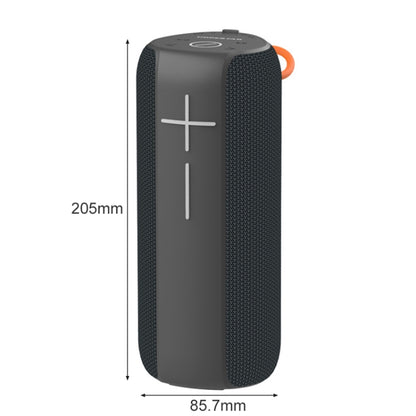 HOPESTAR P14 Pro Portable Outdoor Waterproof Wireless Bluetooth Speaker, Support Hands-free Call & U Disk & TF Card & 3.5mm AUX & FM (Black) - Desktop Speaker by HOPESTAR | Online Shopping South Africa | PMC Jewellery | Buy Now Pay Later Mobicred