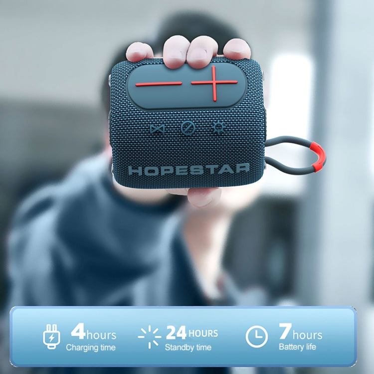 HOPESTAR P32mini TWS Waterproof Wireless Bluetooth Speaker (Grey) - Waterproof Speaker by HOPESTAR | Online Shopping South Africa | PMC Jewellery | Buy Now Pay Later Mobicred