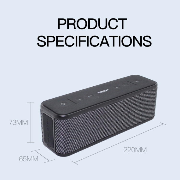 XDOBO Gentleman 1992 IPX7 Waterproof Portable TWS Wireless Bluetooth Speaker - Desktop Speaker by XDOBO | Online Shopping South Africa | PMC Jewellery | Buy Now Pay Later Mobicred