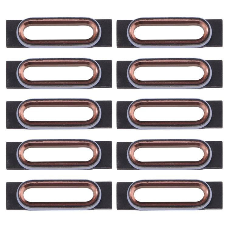 10 PCS for iPhone 7 Charging Port Retaining Brackets(Rose Gold) - iPhone 7 Parts by PMc TechLife | Online Shopping South Africa | PMc TechLife | Buy Now Pay Later Mobicred