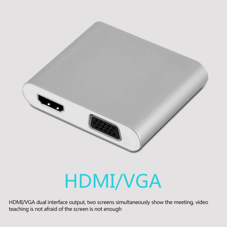 Onten 9167 USB Female to HDMI 1080P / VGA HD Converter for iPhone / Android - free shipping - PMC Jewellery - Order now!