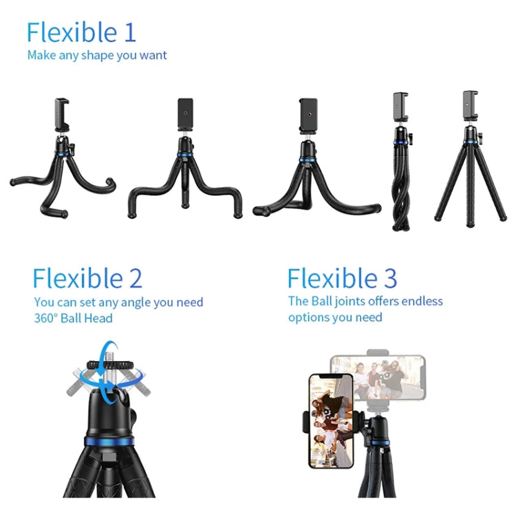 APEXEL APL-JJ10 Mobile SLR Sports Camera Live Broadcast Universal Octopus Tripod Bracket - Stand by APEXEL | Online Shopping South Africa | PMC Jewellery | Buy Now Pay Later Mobicred