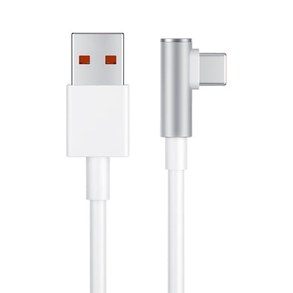 Original Xiaomi 6A USB to USB-C / Type-C 90 Degree Elbow Fast Charging Data Cable, Length: 1.5m - USB-C & Type-C Cable by Xiaomi | Online Shopping South Africa | PMC Jewellery | Buy Now Pay Later Mobicred