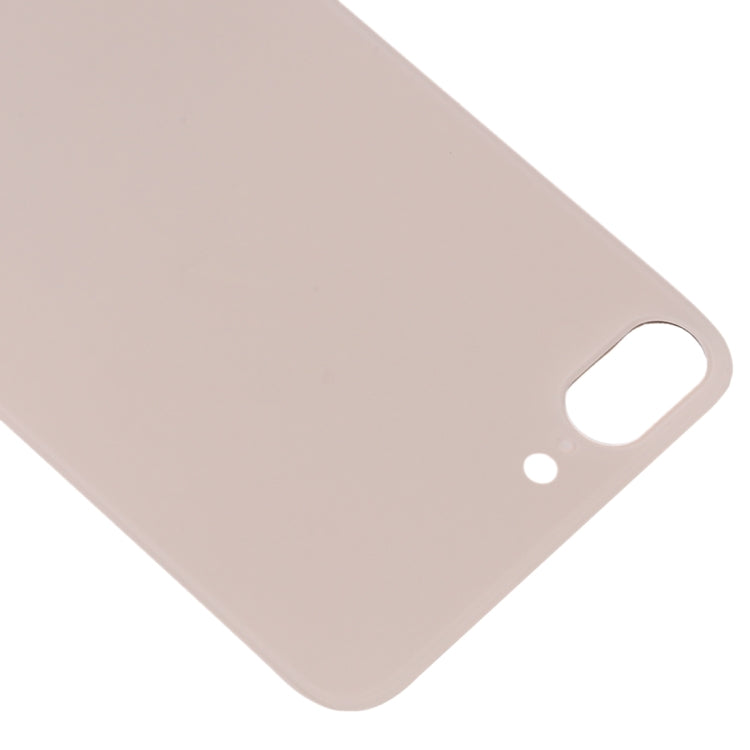 Easy Replacement Big Camera Hole Glass Back Battery Cover with Adhesive for iPhone 8 Plus(Gold) - Back Cover by PMC TechLife | Online Shopping South Africa | PMC TechLife