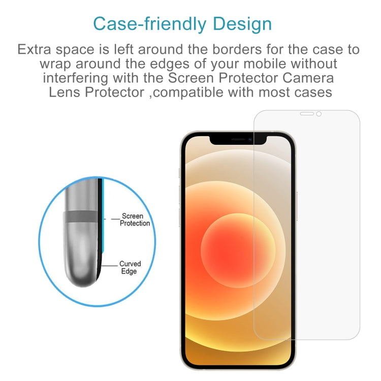 For iPhone 12 / 12 Pro 0.26mm 9H 2.5D Tempered Glass Film (Open Hole) - free shipping - PMC TechLife - Order now!