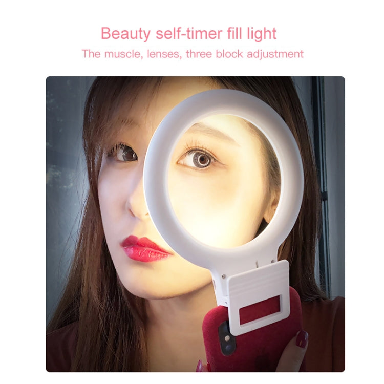 XJ18 LED Light Live Self-timer Flash Fill Light(Blue) - Selfie Light by PMC TechLife | Online Shopping South Africa | PMC TechLife | Buy Now Pay Later Mobicred