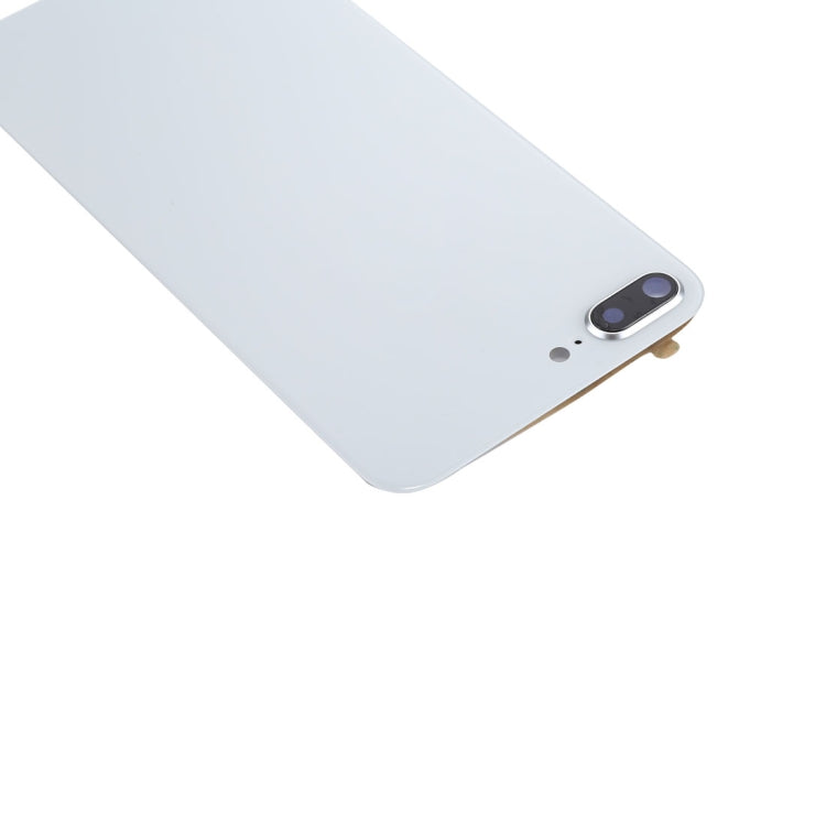 Back Cover with Adhesive for iPhone 8 Plus (White) - iPhone 8 Plus Parts by PMc TechLife | Online Shopping South Africa | PMc TechLife | Buy Now Pay Later Mobicred
