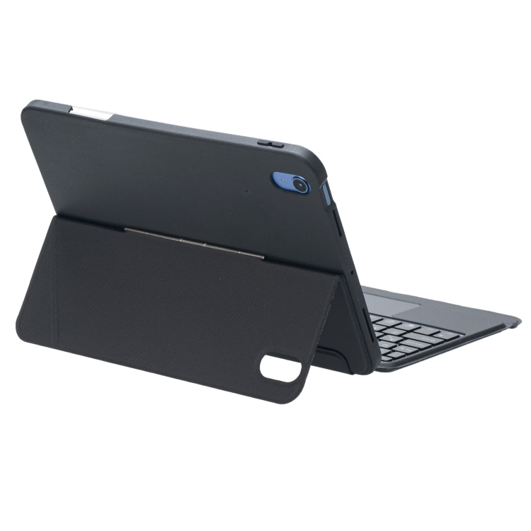 T10-AS For iPad 10th Gen 10.9 2022 Touch Backlight Split Type Bluetooth Keyboard Leather Case - Universal by PMC TechLife | Online Shopping South Africa | PMC TechLife