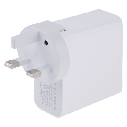 A3P 3A Max Output USB-C / Type-C + QC3.0 + Dual USB 4 Ports Wall Travel Charger, UK Plug - USB Charger by PMC Jewellery | Online Shopping South Africa | PMC Jewellery | Buy Now Pay Later Mobicred