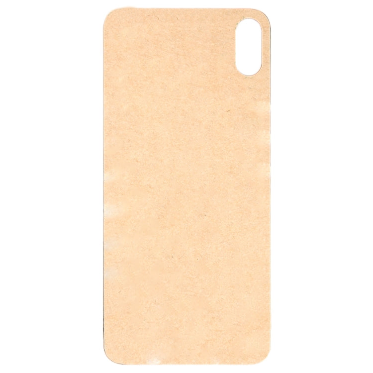 Easy Replacement Big Camera Hole Glass Back Battery Cover with Adhesive for iPhone XS(Gold) - Back Cover by PMC TechLife | Online Shopping South Africa | PMC TechLife | Buy Now Pay Later Mobicred