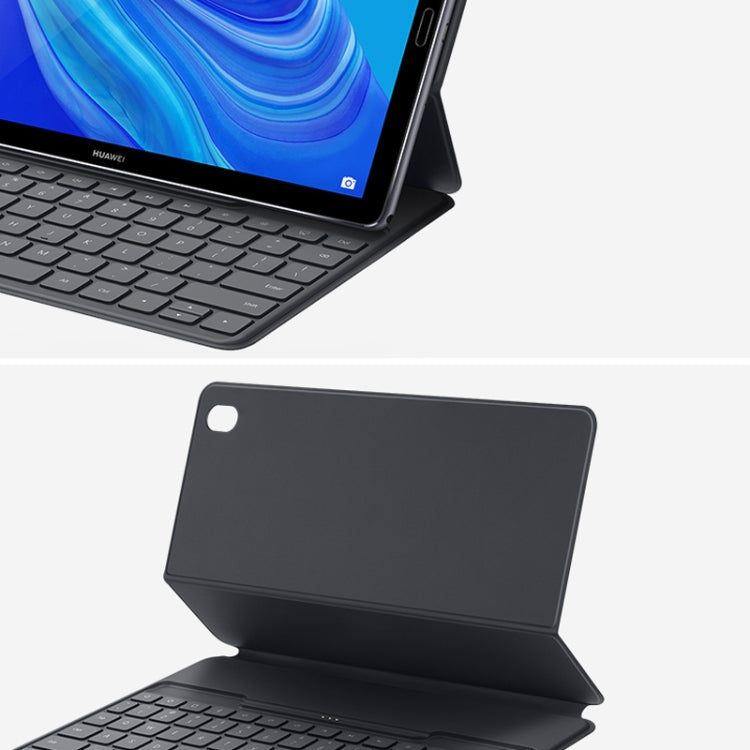For Huawei MediaPad M6 10.8 Magnetic Smart Keyboard Leather Tablet Case with Holder(Dark Gray) - Huawei Keyboard by Huawei | Online Shopping South Africa | PMC Jewellery