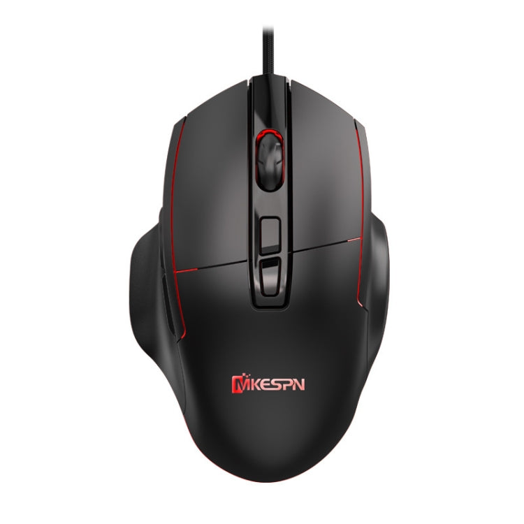 MKESPN X11 7-buttons 7200DPI RGB Wired Macro-definition Gaming Mouse - Wired Mice by MKESPN | Online Shopping South Africa | PMC Jewellery | Buy Now Pay Later Mobicred