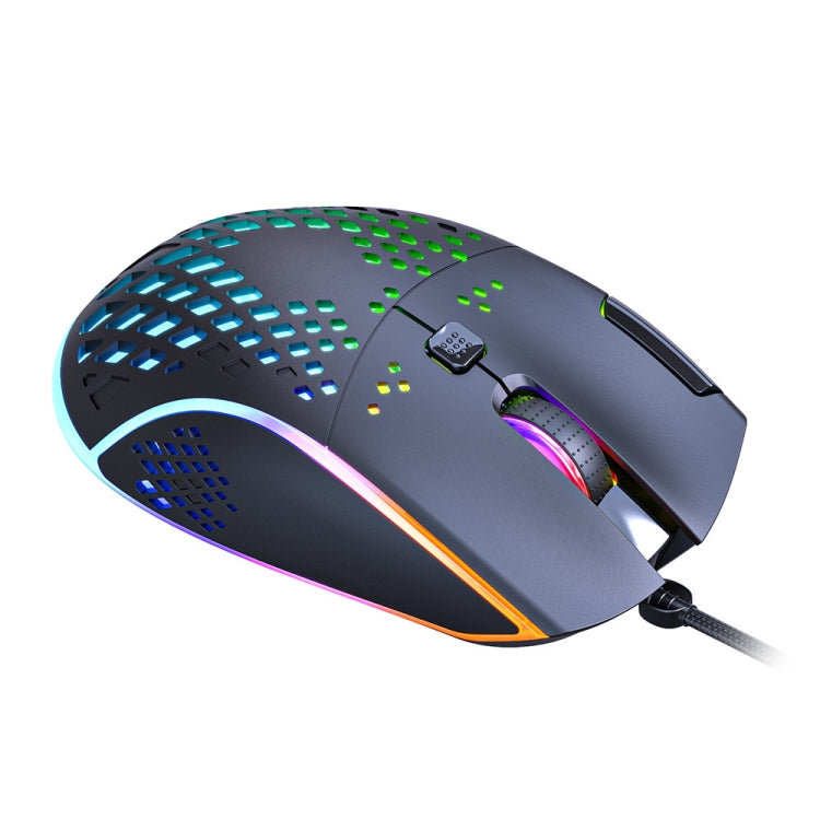 iMICE T97 Gaming Mouse RGB LED Light USB 7 Buttons 7200 DPI Wired Gaming Mouse (Black) - free shipping - PMC Jewellery - Order now!