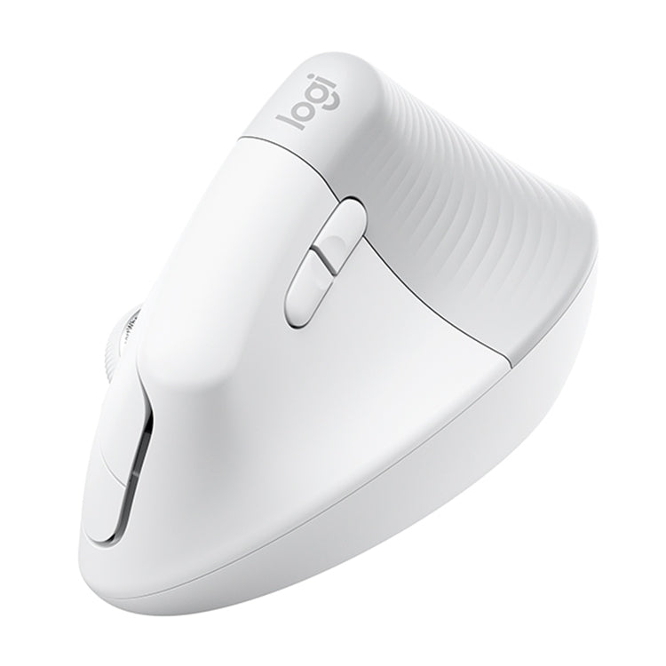 Logitech Lift Vertical 1000DPI 2.4GHz Ergonomic Wireless Bluetooth Dual Mode Mouse (White) - free shipping - PMC Jewellery - Order now!