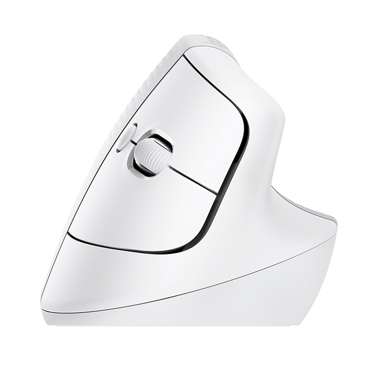 Logitech Lift Vertical 1000DPI 2.4GHz Ergonomic Wireless Bluetooth Dual Mode Mouse (White) - free shipping - PMC Jewellery - Order now!