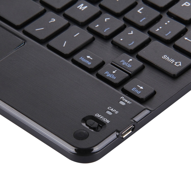 Bluetooth Wireless Keyboard with Touch Panel, Compatible with All Android & Windows 9 inch Tablets with Bluetooth Functions(Black) - Universal Keyboard by PMC TechLife | Online Shopping South Africa | PMC TechLife