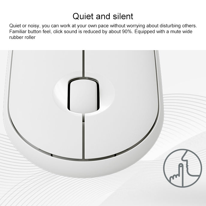 Logitech Pebble Cobblestone Shape Thin 3-keys 1000DPI Mute Wireless Bluetooth Optical Mouse, Wireless Range: 10m (Black) - free shipping - PMC Jewellery - Order now!
