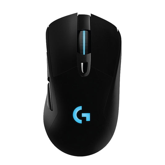 Logitech G703 LIGHTSPEED 16000 DPI 6 Programmable Buttons HERO 16K Sensor RGB Backlight Wireless Optical Gaming Mouse(Black) - Wireless Mice by Logitech | Online Shopping South Africa | PMC Jewellery | Buy Now Pay Later Mobicred