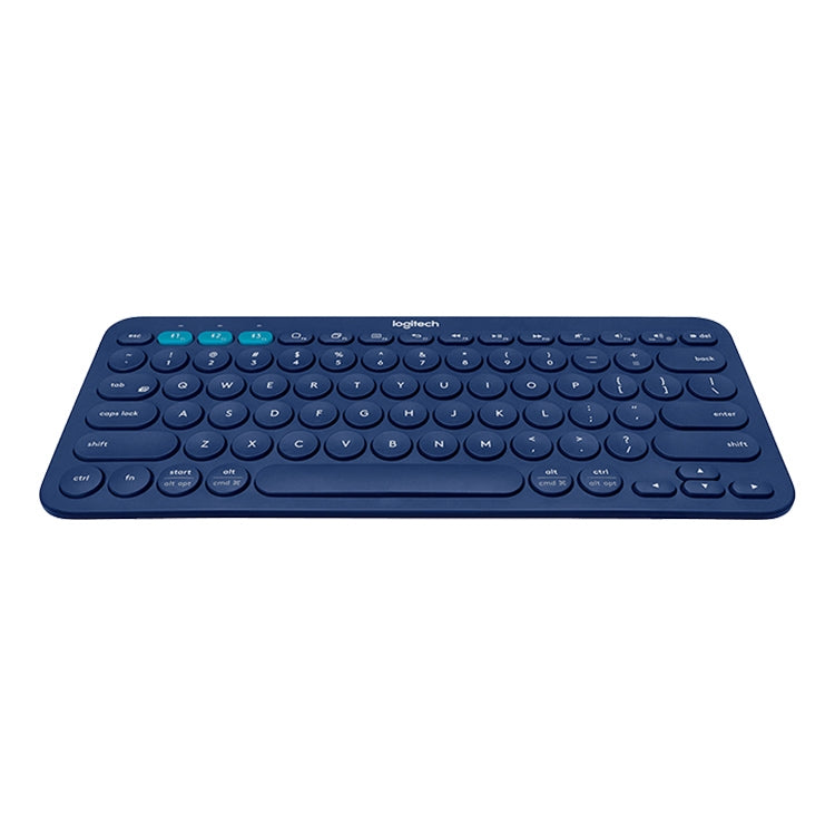 Logitech K380 Portable Multi-Device Wireless Bluetooth Keyboard (Blue) - Wireless Keyboard by Logitech | Online Shopping South Africa | PMC Jewellery | Buy Now Pay Later Mobicred